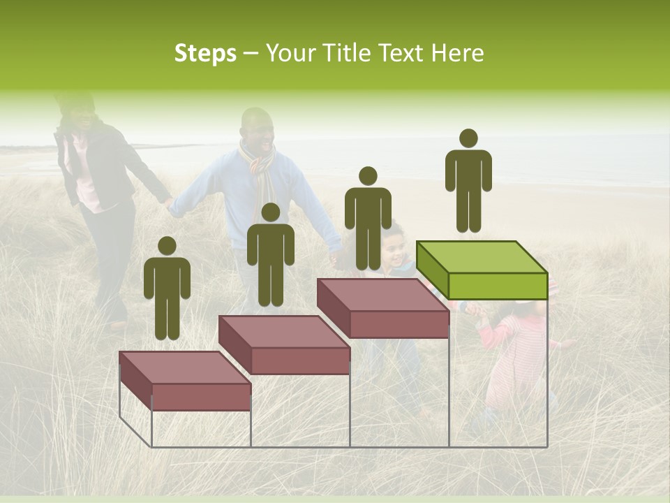 Seaside Winter Autumn PowerPoint Template