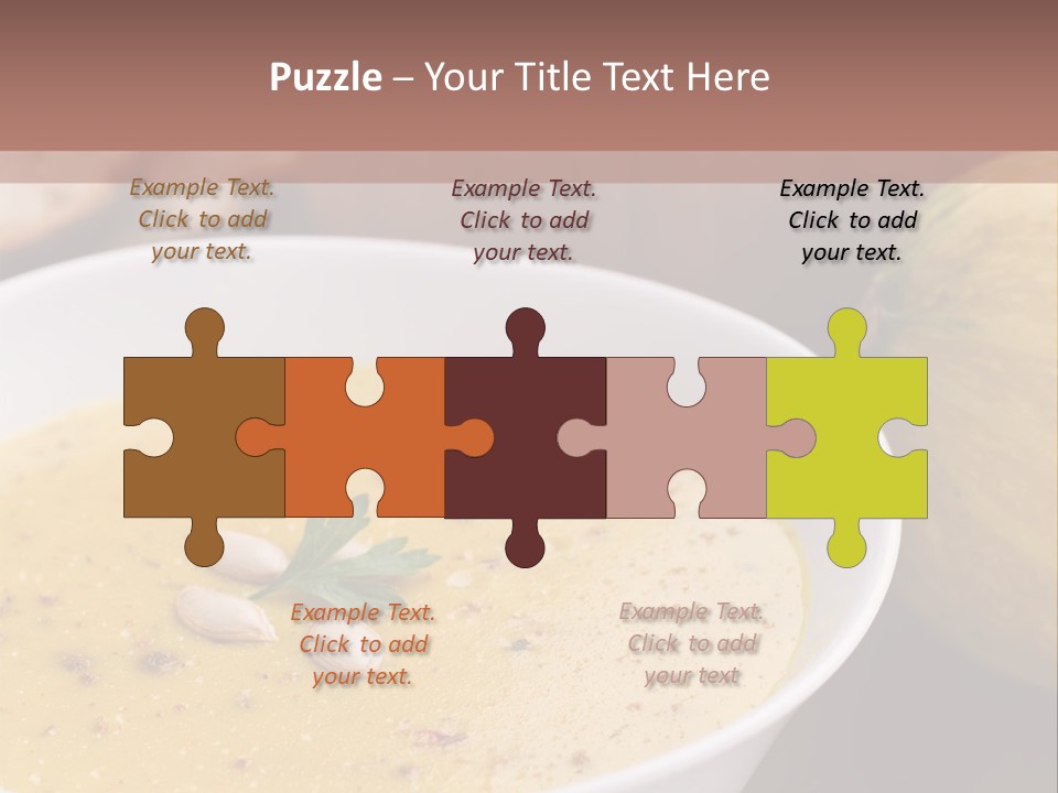 Course Hot Cuisine PowerPoint Template