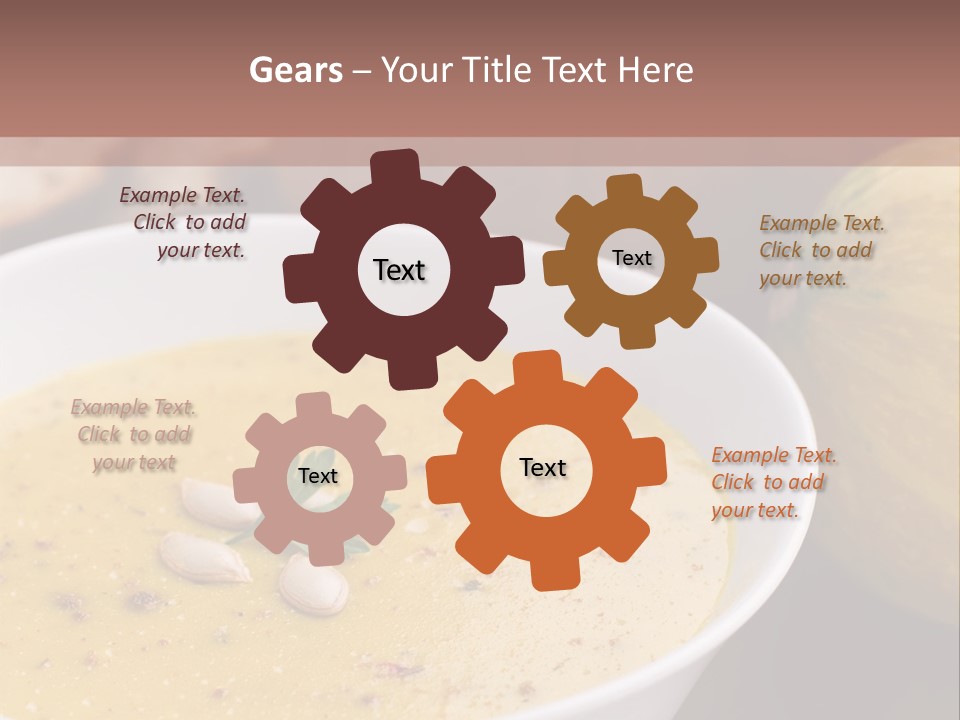 Course Hot Cuisine PowerPoint Template