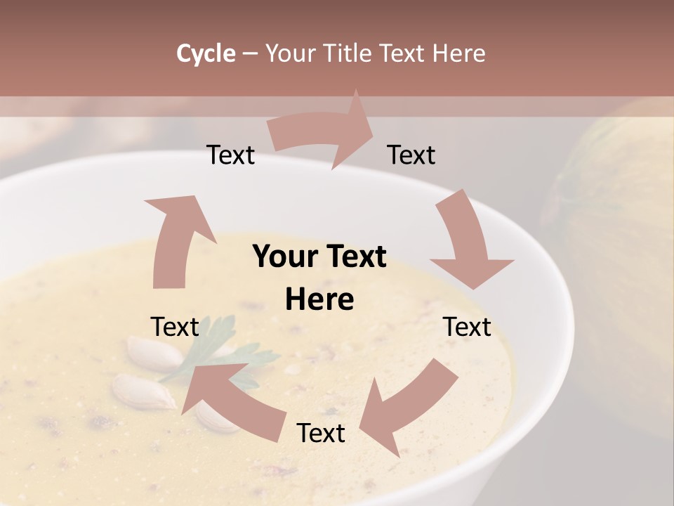 Course Hot Cuisine PowerPoint Template