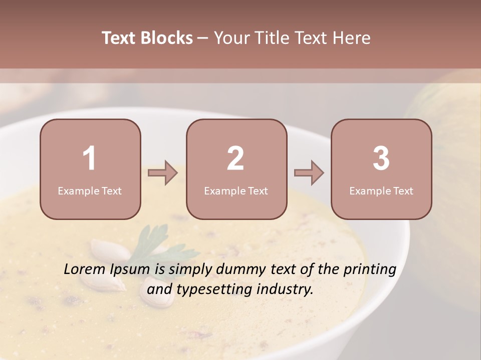 Course Hot Cuisine PowerPoint Template