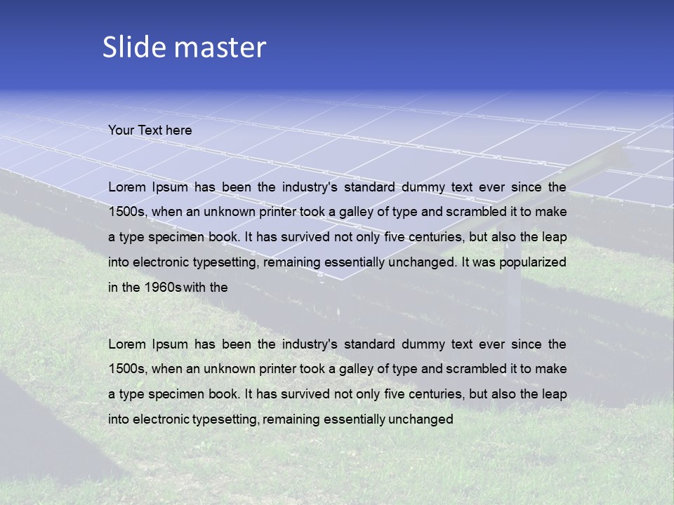 Cell Alternative Weather PowerPoint Template