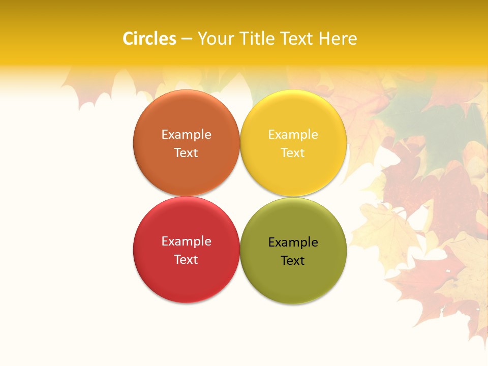 Natural Seasonal Nature PowerPoint Template