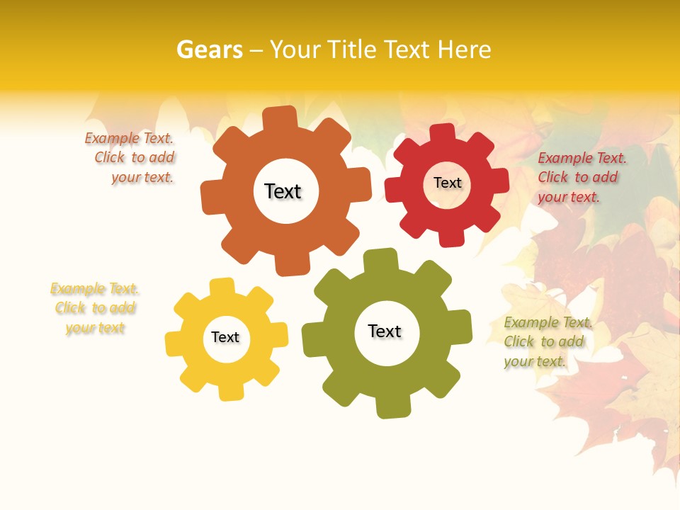 Natural Seasonal Nature PowerPoint Template