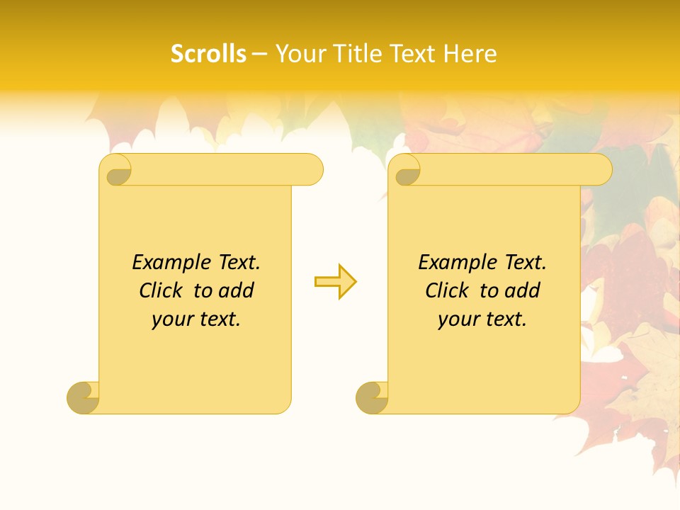 Natural Seasonal Nature PowerPoint Template