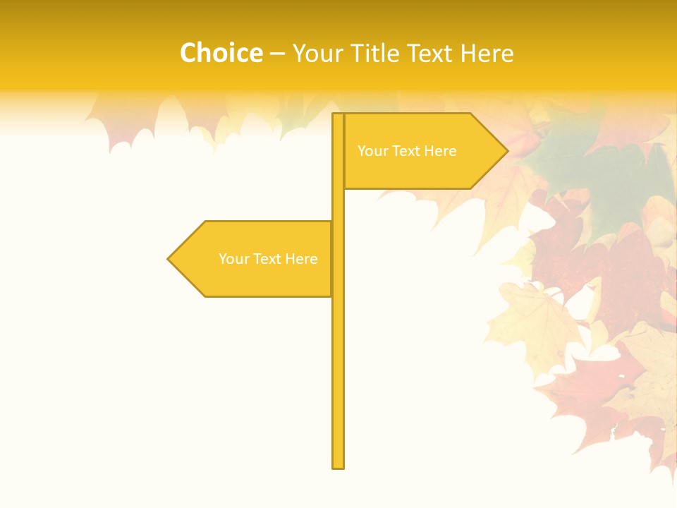 Natural Seasonal Nature PowerPoint Template