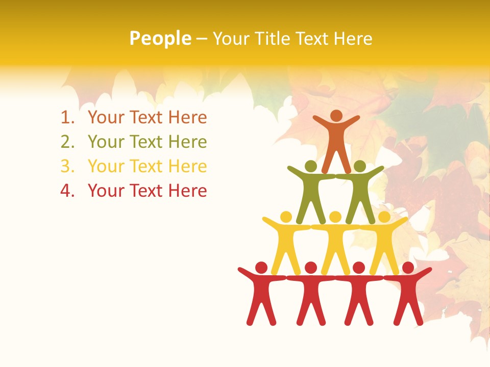 Natural Seasonal Nature PowerPoint Template