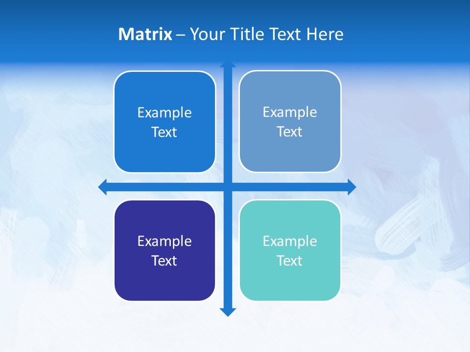 Stroke Paper Winter PowerPoint Template