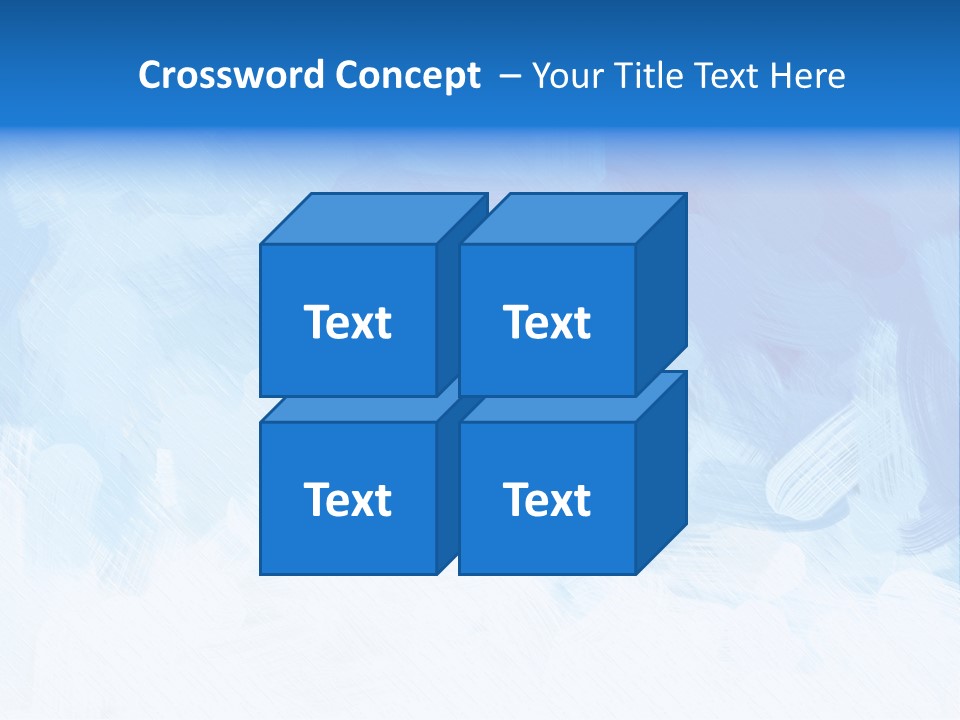 Stroke Paper Winter PowerPoint Template