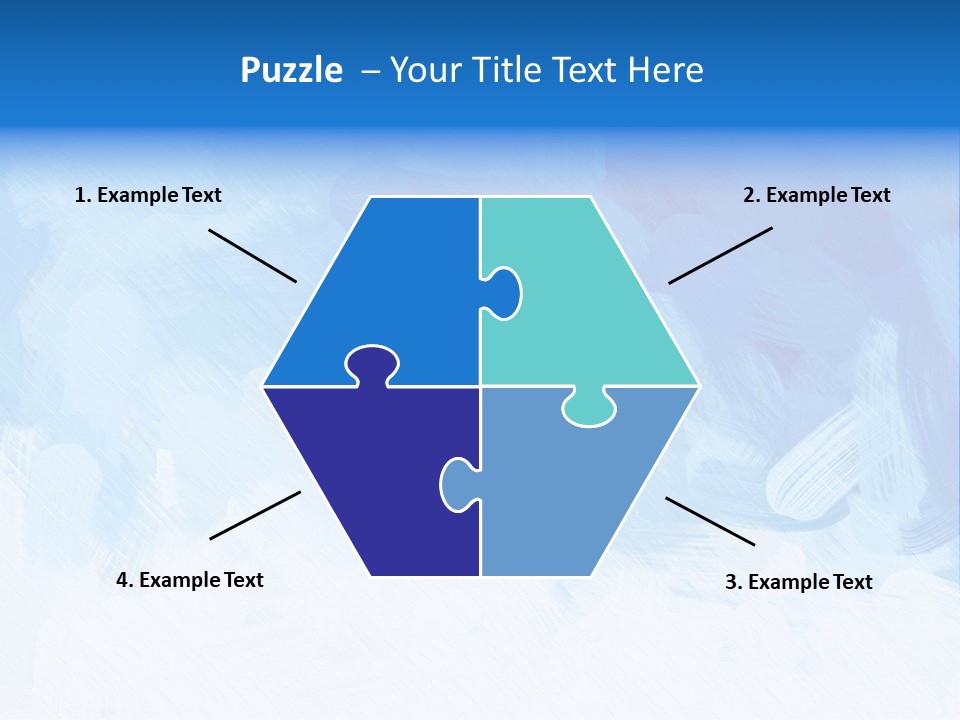 Stroke Paper Winter PowerPoint Template