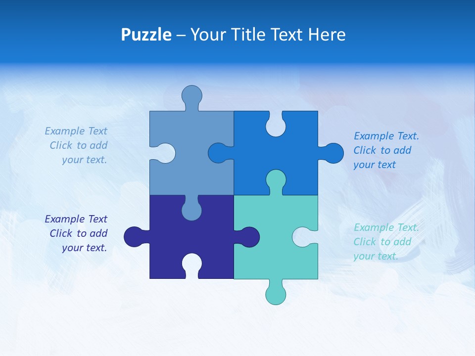 Stroke Paper Winter PowerPoint Template