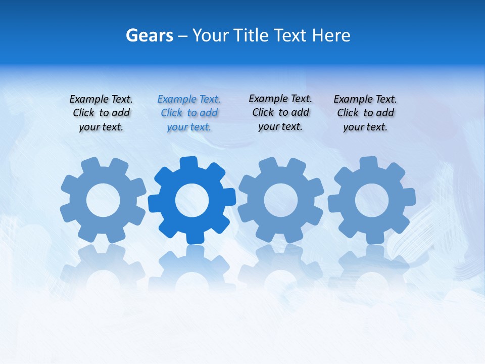 Stroke Paper Winter PowerPoint Template