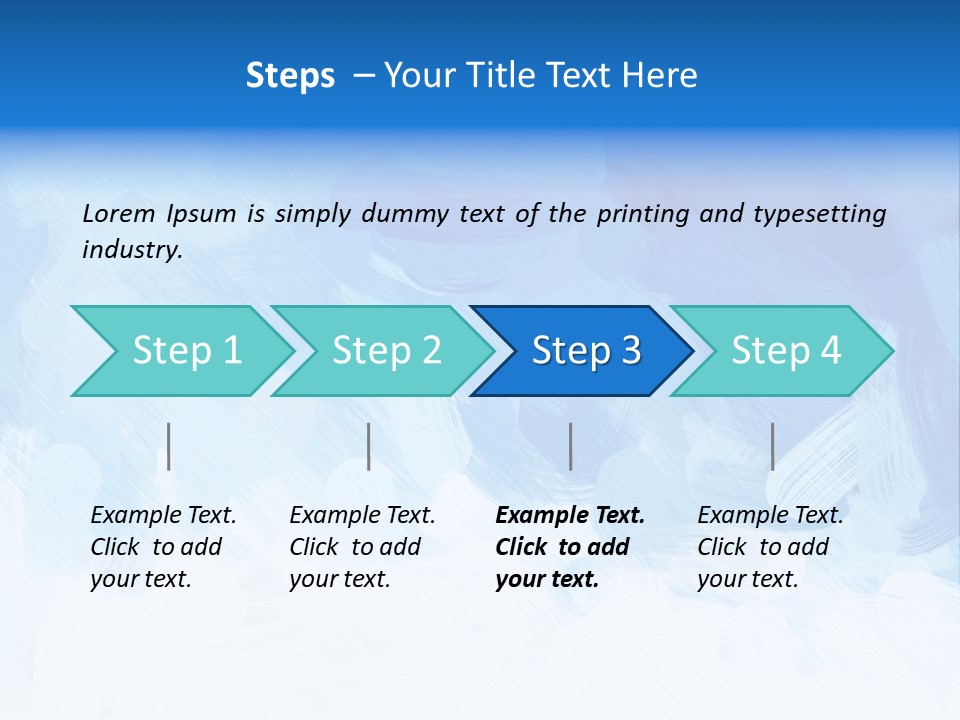 Stroke Paper Winter PowerPoint Template