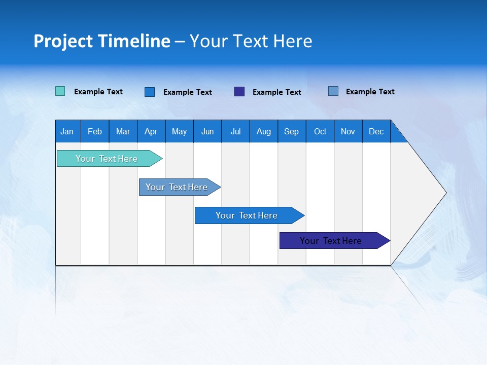 Stroke Paper Winter PowerPoint Template