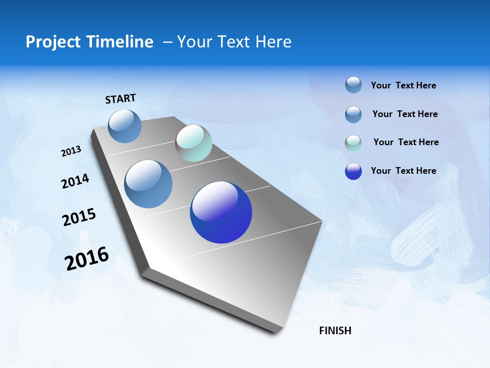 Stroke Paper Winter PowerPoint Template