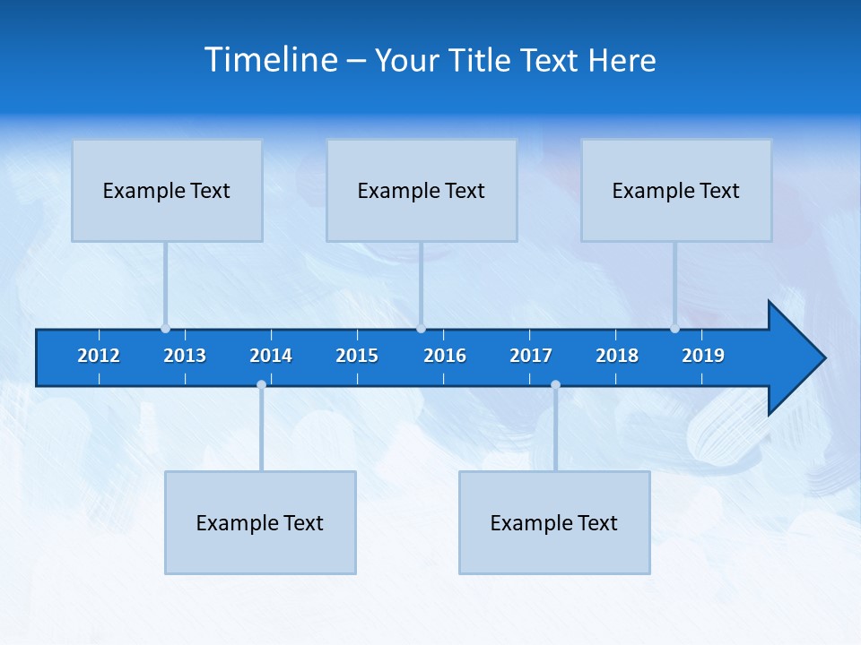 Stroke Paper Winter PowerPoint Template