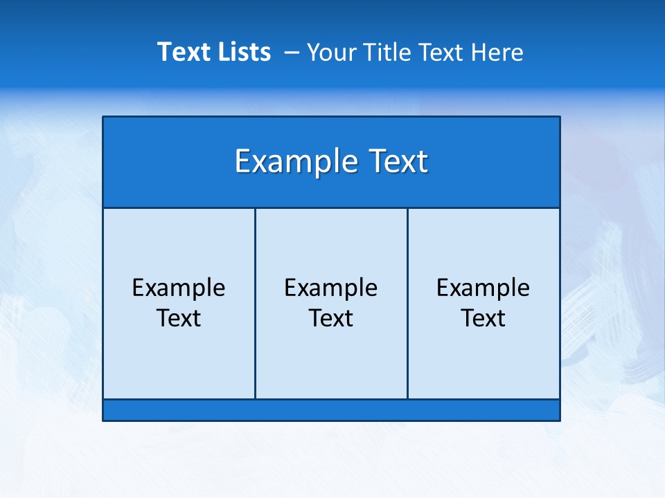Stroke Paper Winter PowerPoint Template