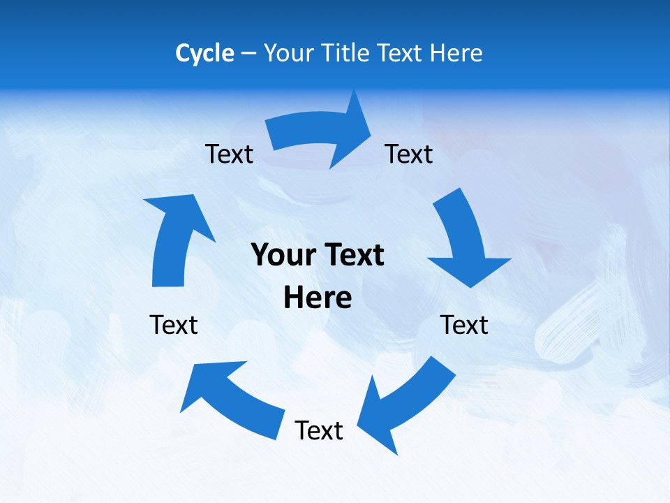 Stroke Paper Winter PowerPoint Template