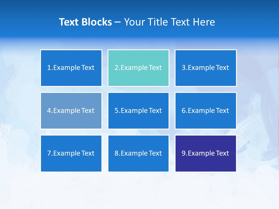 Stroke Paper Winter PowerPoint Template