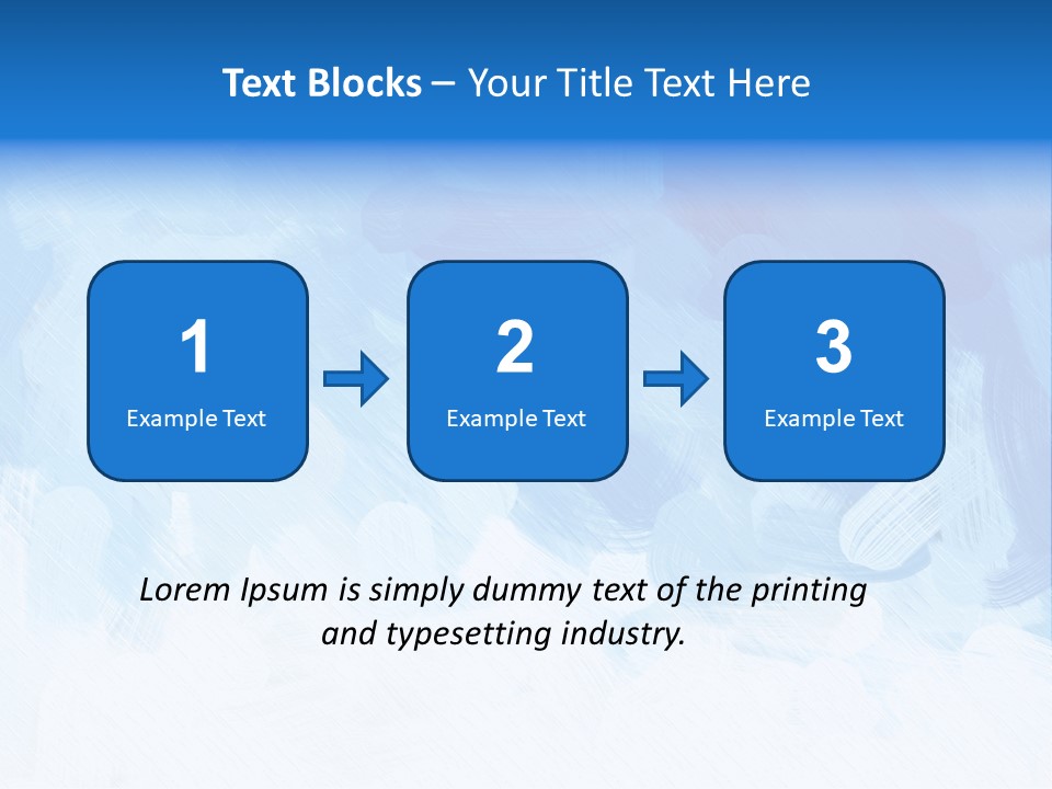 Stroke Paper Winter PowerPoint Template