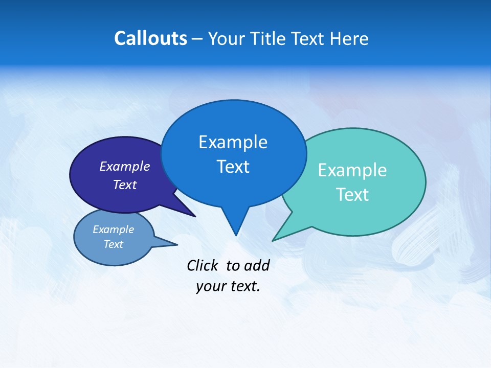 Stroke Paper Winter PowerPoint Template