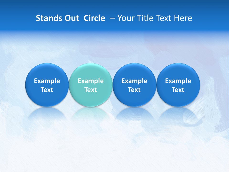 Stroke Paper Winter PowerPoint Template