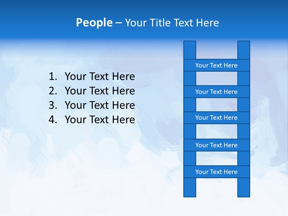 Stroke Paper Winter PowerPoint Template