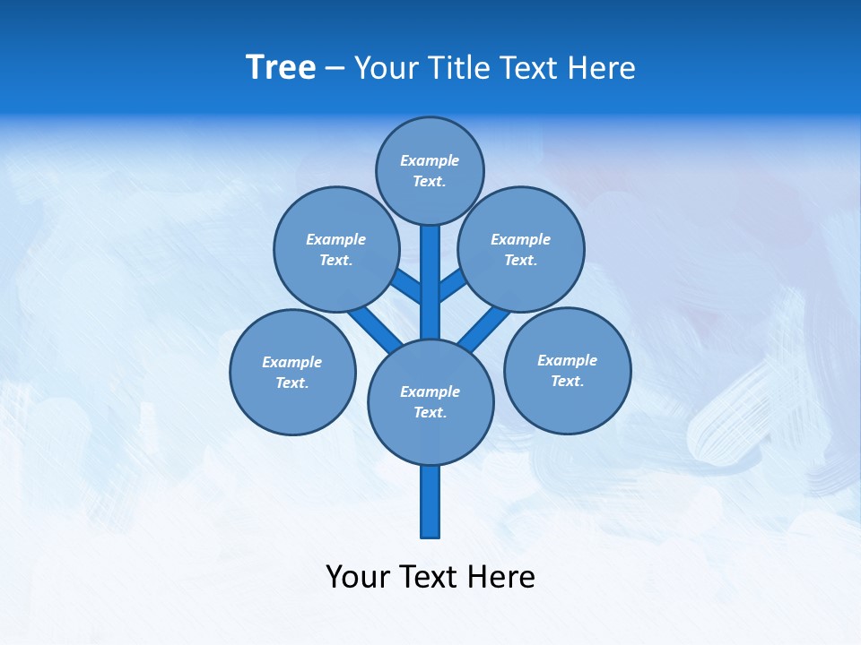 Stroke Paper Winter PowerPoint Template