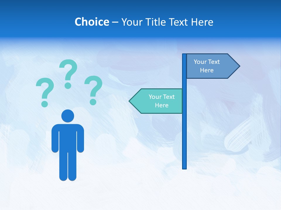 Stroke Paper Winter PowerPoint Template