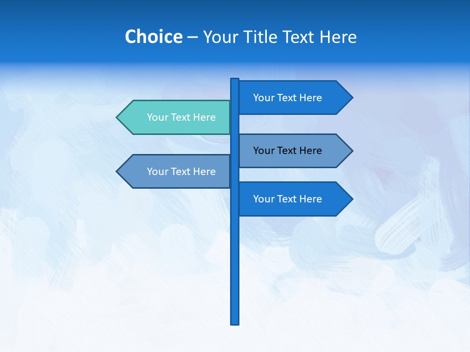 Stroke Paper Winter PowerPoint Template