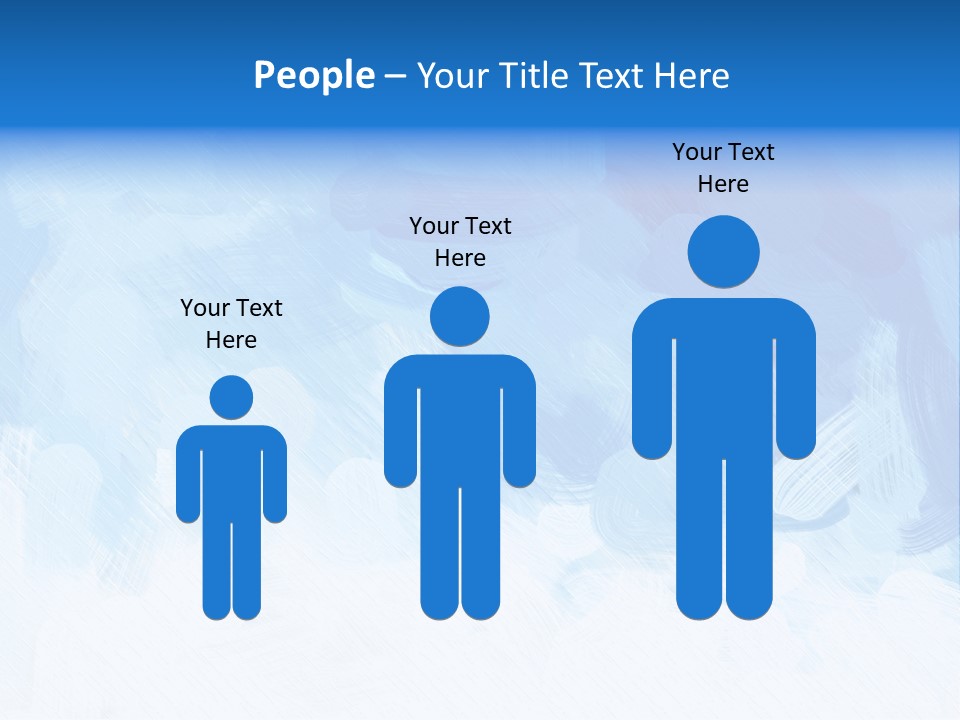 Stroke Paper Winter PowerPoint Template