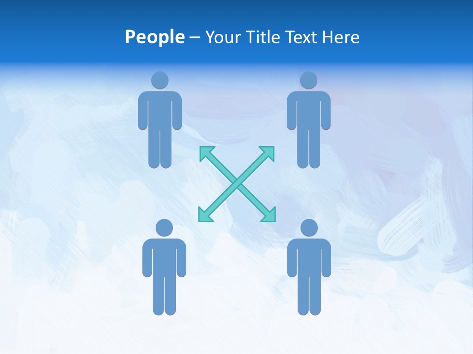 Stroke Paper Winter PowerPoint Template