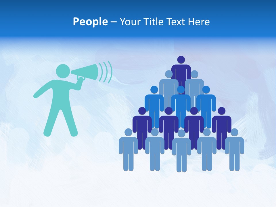 Stroke Paper Winter PowerPoint Template