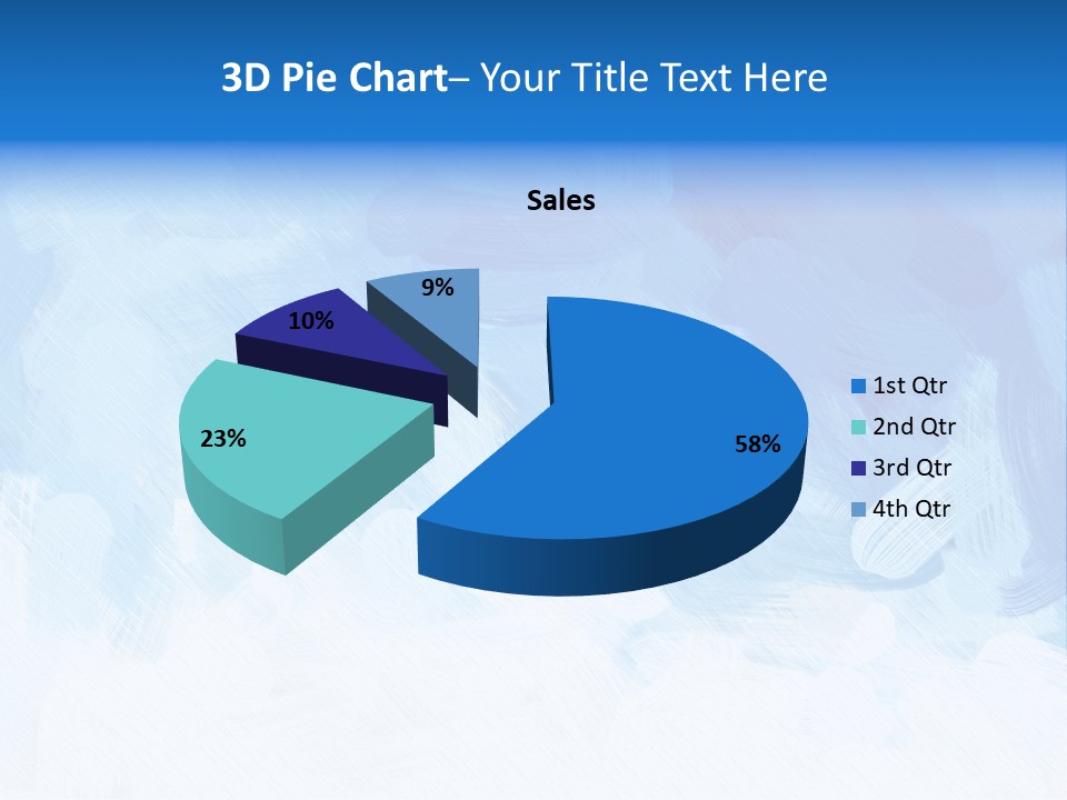 Stroke Paper Winter PowerPoint Template