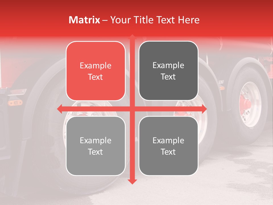 Orange Isolated Home PowerPoint Template