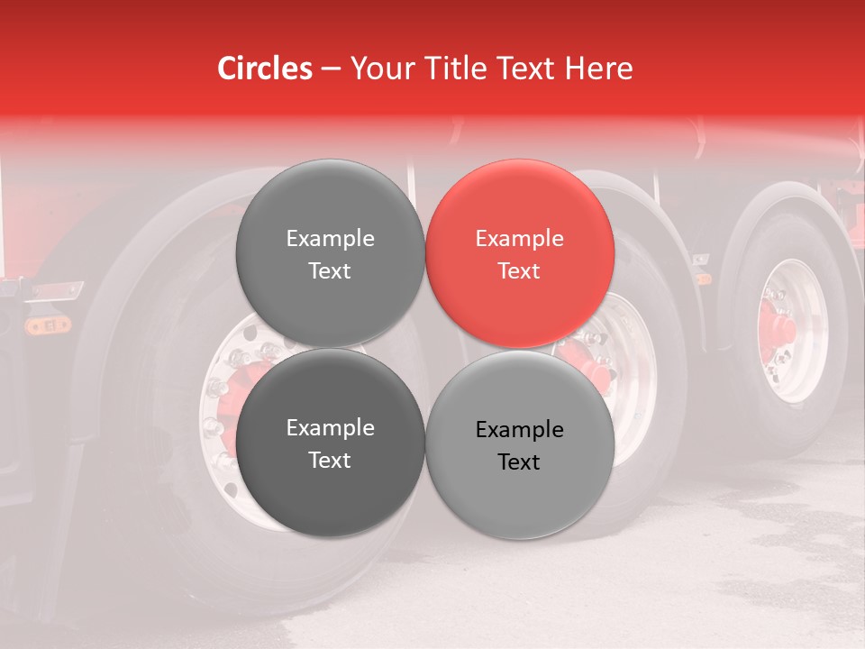 Orange Isolated Home PowerPoint Template