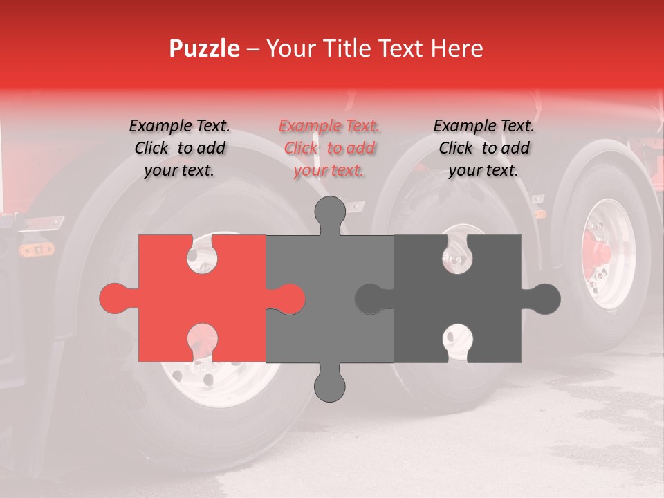 Orange Isolated Home PowerPoint Template