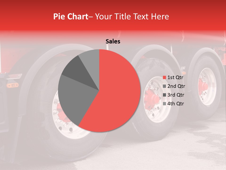 Orange Isolated Home PowerPoint Template