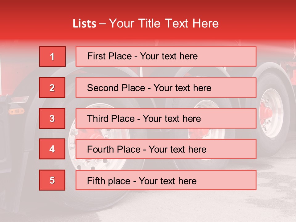 Orange Isolated Home PowerPoint Template