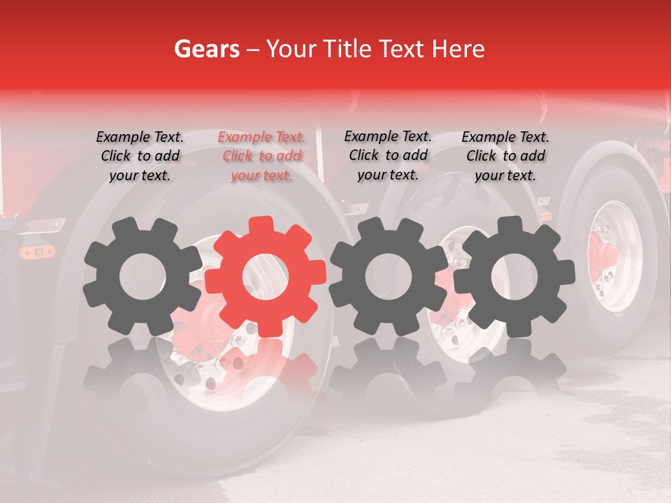 Orange Isolated Home PowerPoint Template