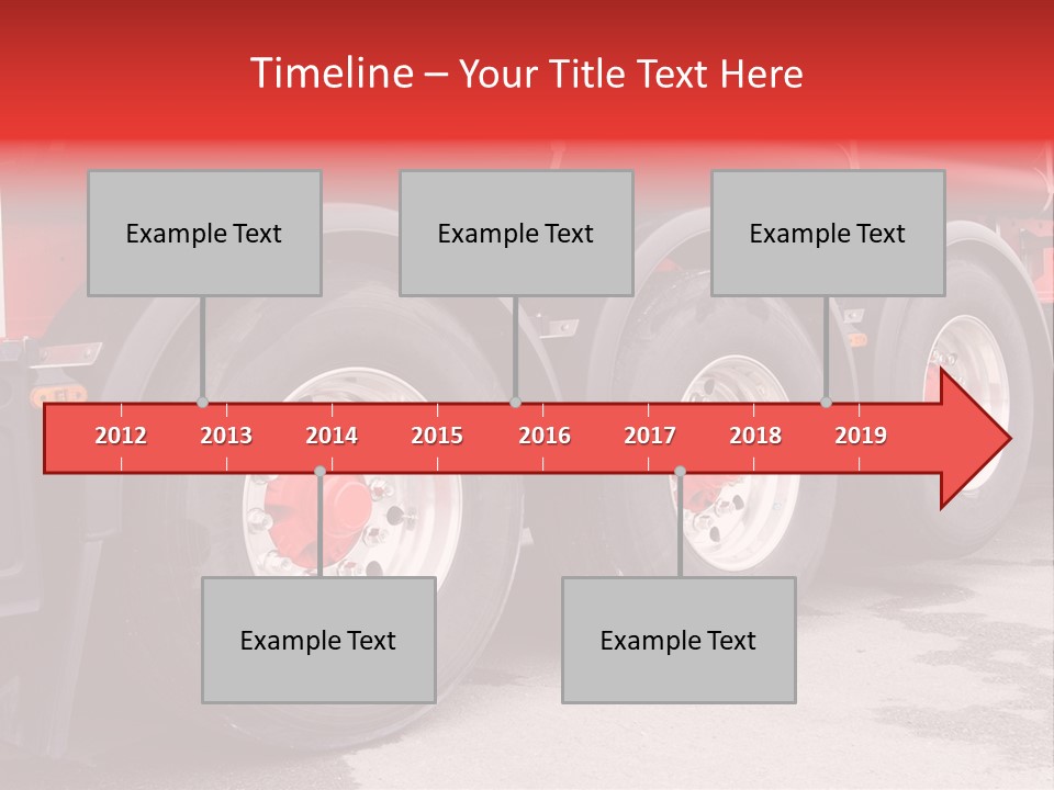 Orange Isolated Home PowerPoint Template
