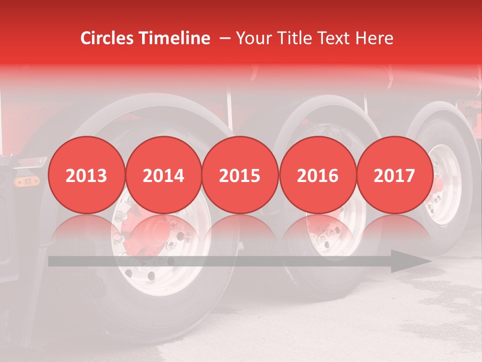 Orange Isolated Home PowerPoint Template