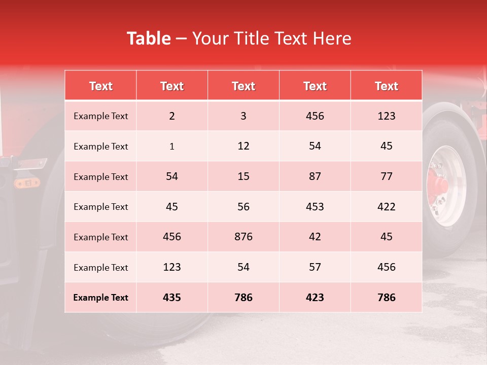 Orange Isolated Home PowerPoint Template