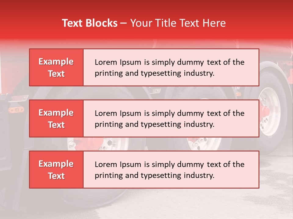 Orange Isolated Home PowerPoint Template