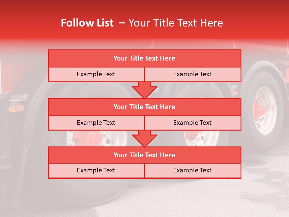 Orange Isolated Home PowerPoint Template