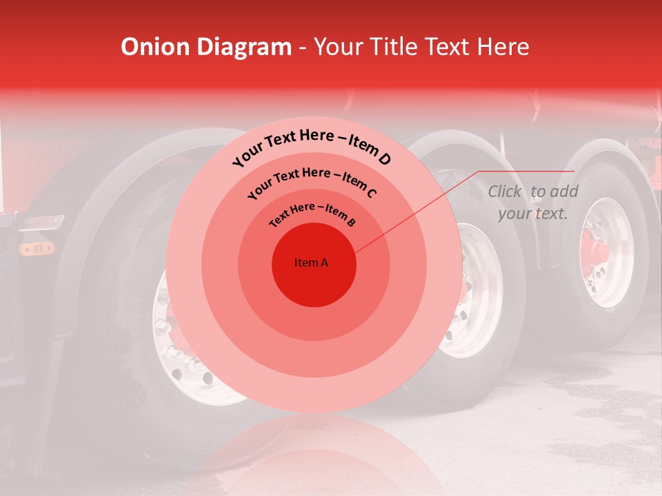 Orange Isolated Home PowerPoint Template