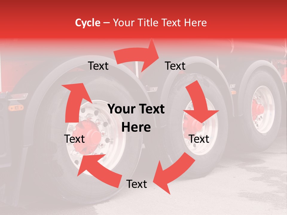 Orange Isolated Home PowerPoint Template