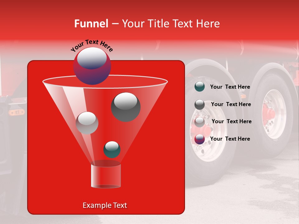 Orange Isolated Home PowerPoint Template