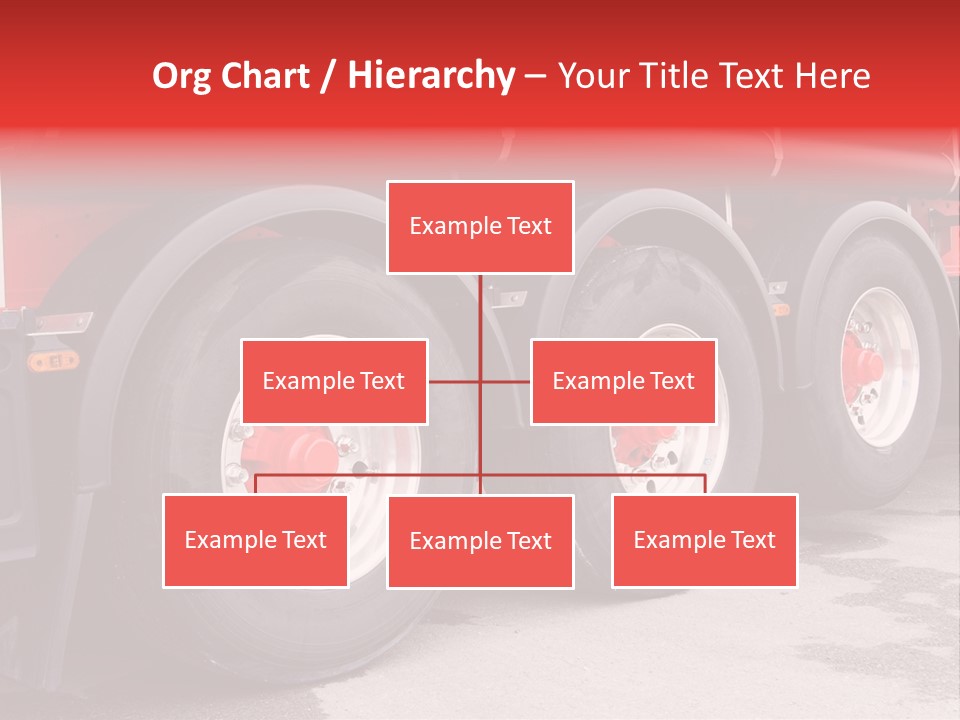 Orange Isolated Home PowerPoint Template