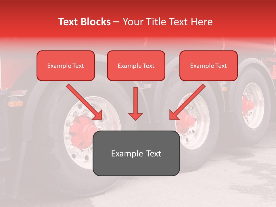 Orange Isolated Home PowerPoint Template